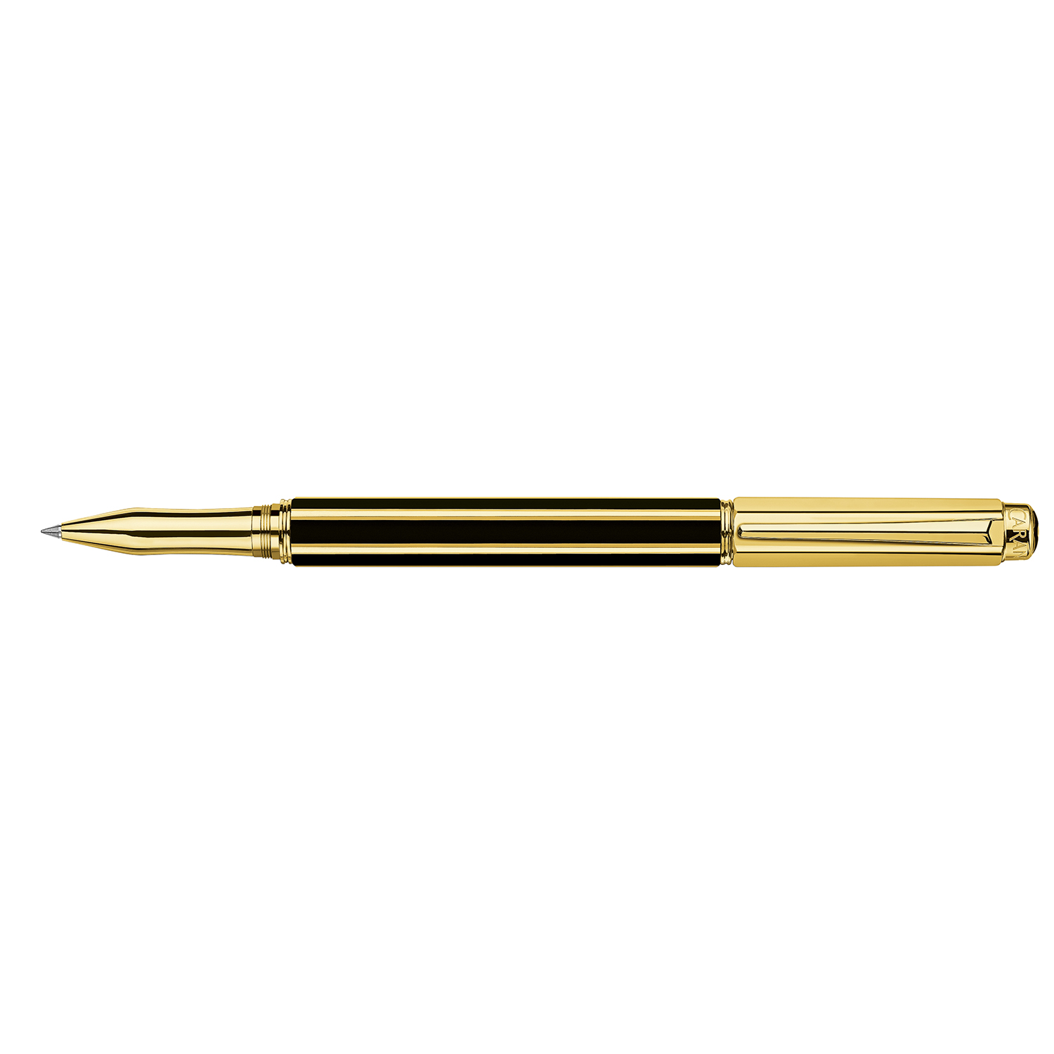 Caran d'Ache Varius China ボールペン Caran d'Ache Varius Chinablack Lacquer Gold Rollerball | Appelboom.com